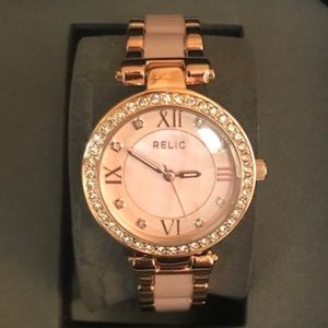 Relic Pink Quartz Watch